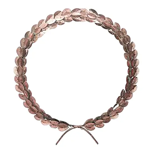 Corona de metal cobre