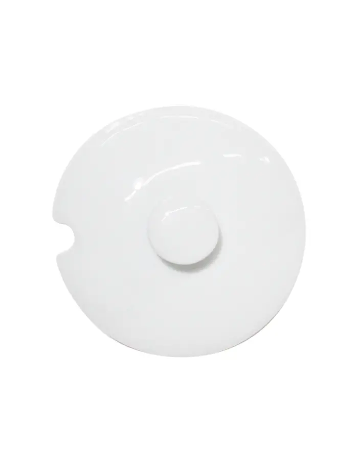 Azucarera de porcelana blanca - Image 4