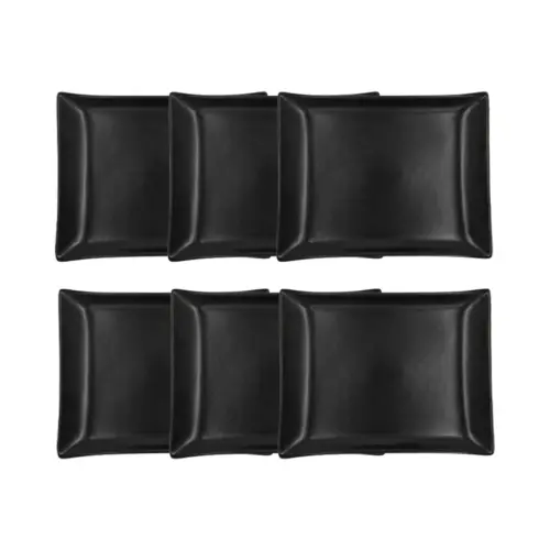 Plato de porcelana rectangular
