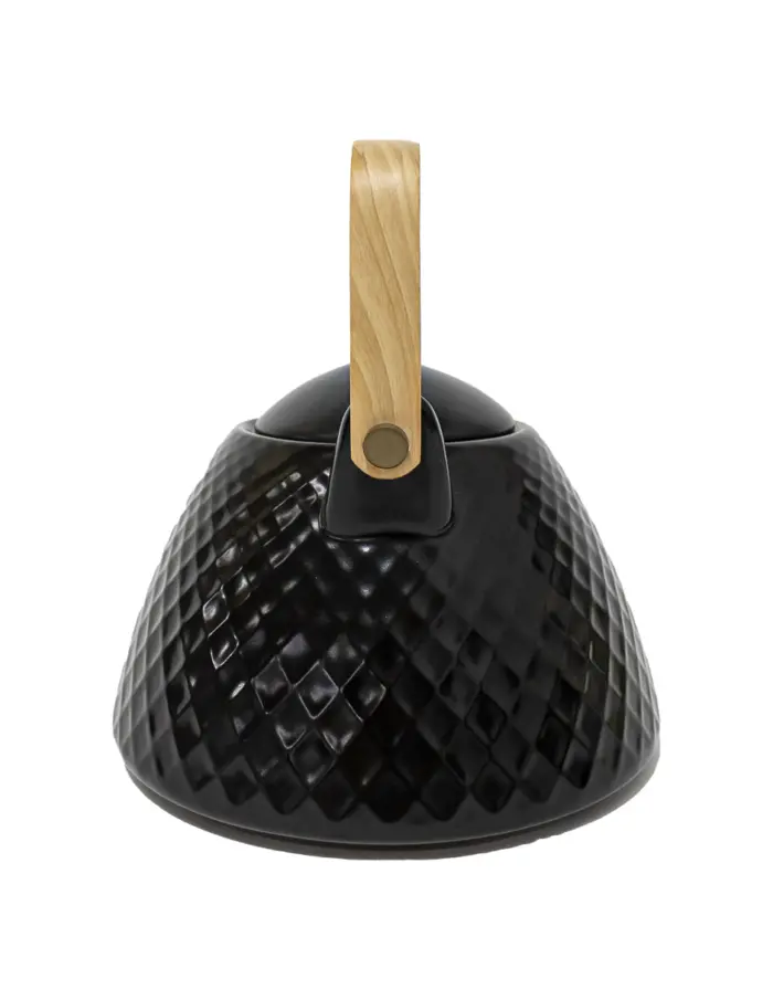 Tetera de cerámica negra - Image 3