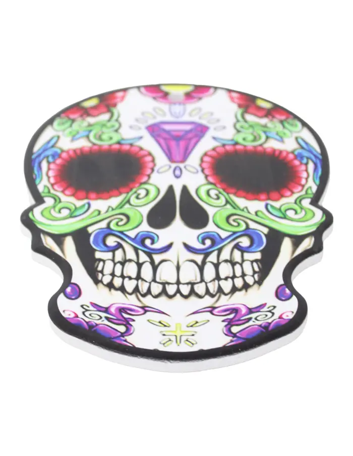 Porta caliente diseño Calavera color blanca con diseño de 15x20cm - Image 2