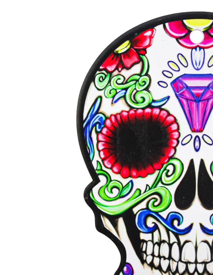 Porta caliente diseño Calavera color blanca con diseño de 15x20cm - Image 3