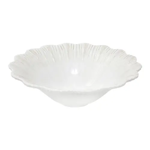 Bowl de melamina blanco de 33x10cm