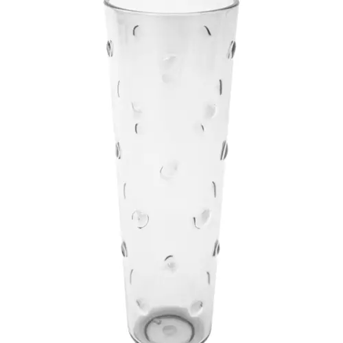 Vaso de acrílico transparente