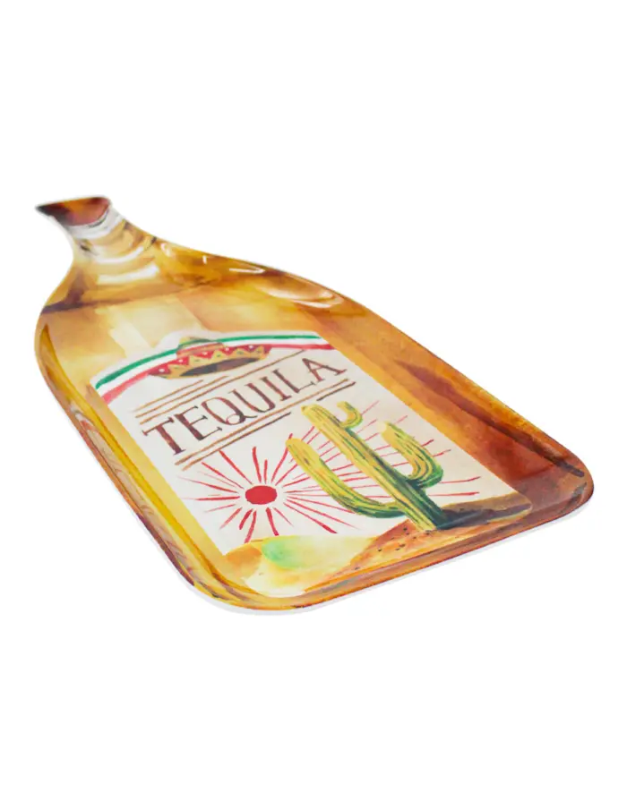 Plato de melamina diseño botella de tequila de51x22x2.7cm - Image 2