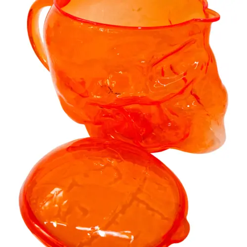 Taza de color naranja de 26.6×15.2×19.68cm