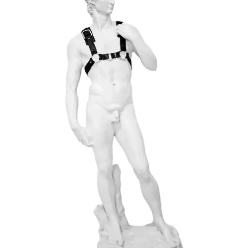 Escultura de Venus de resina de 32.5x21x79cm