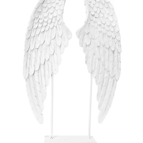 Alas de ángel blancas de resina de 23×7.5×40.5cm