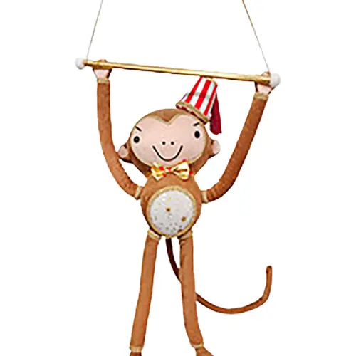 Changuito colgado de una madera de 33x15x54cm