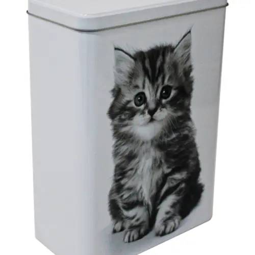 Caja blanca de lámina