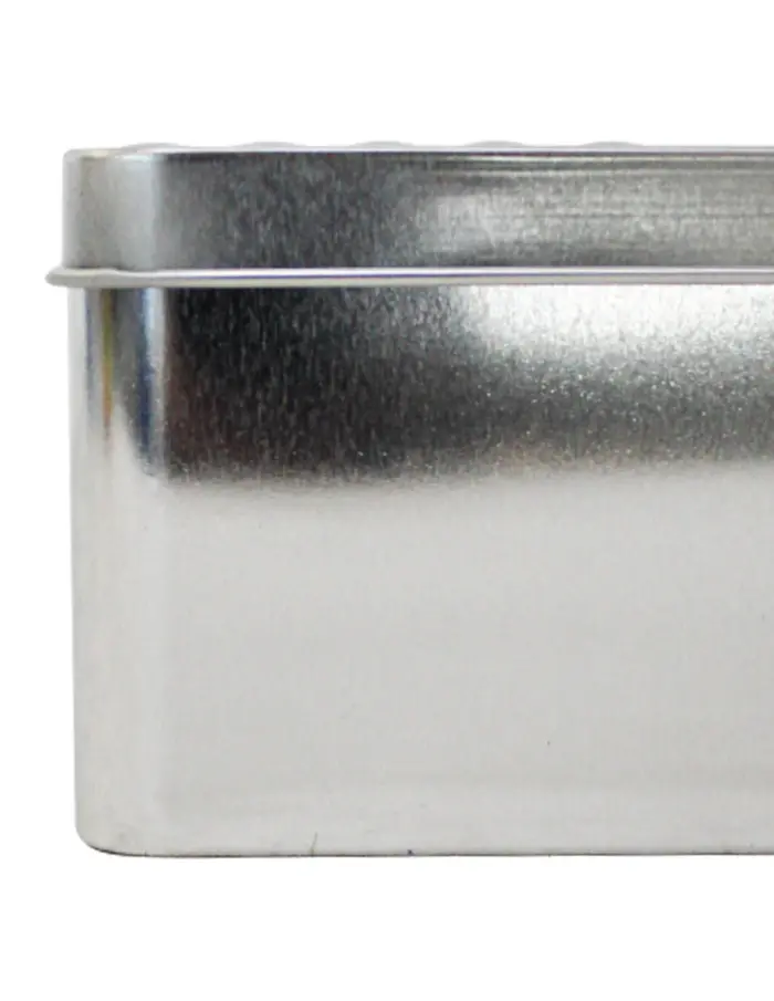 Caja de lámina plateada diseño control remoto con negro de 29.5x10x6.8cm - Image 4