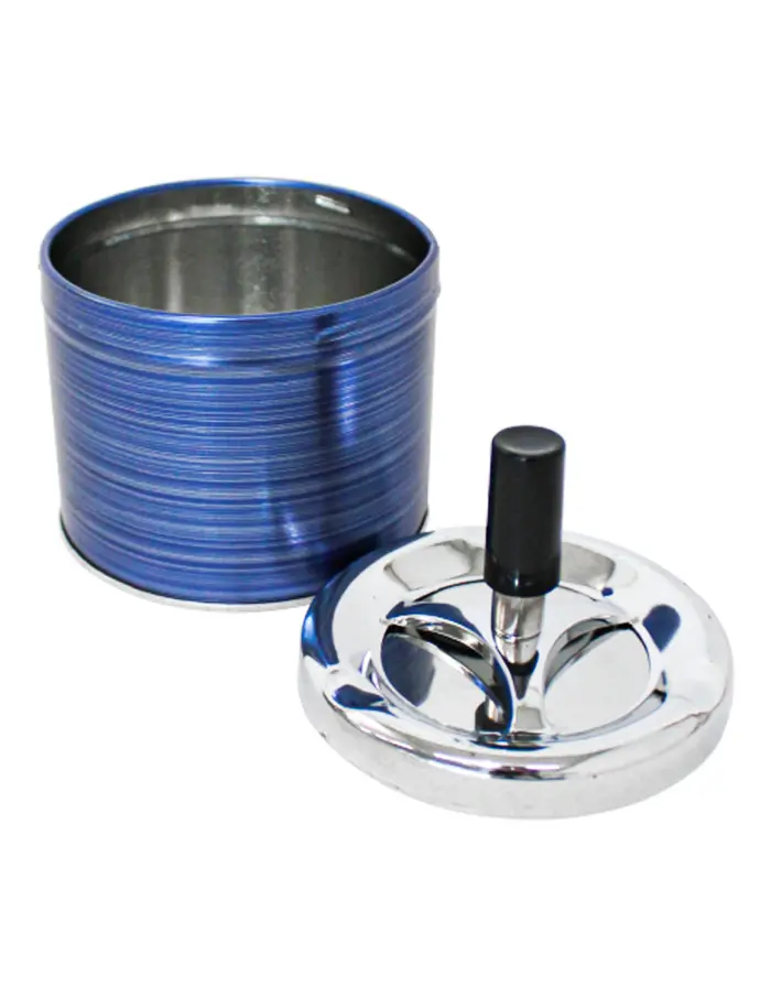 Cenicero de lámina azul mate de 9.2x12cm - Image 3