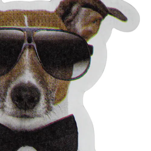 Paquete de servilletas con 12 piezas diseño perros de 25.6×31.5×0.1cm