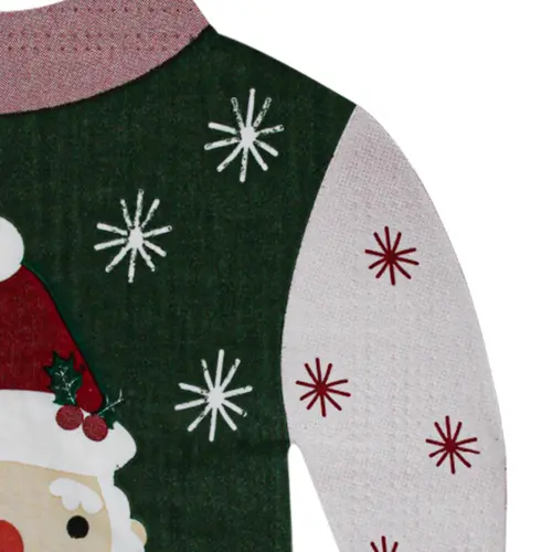 Paquete de servilletas con 12 piezas diseño suéter navideño de 33×31.1×0.1cm