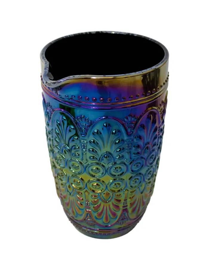 Jarra de cristal negra brillosa de 14.5x19.5x21cm de 1330ml - Image 2