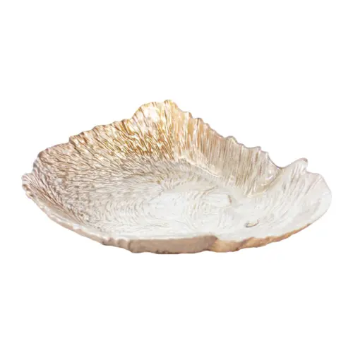 Plato de cristal diseño erizo de 21cm