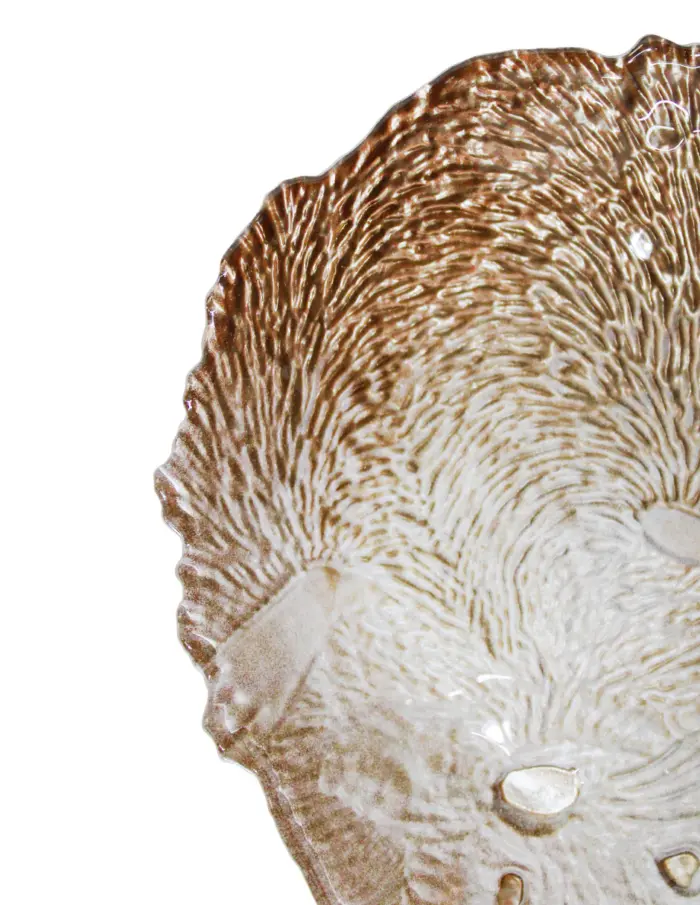 Plato de cristal diseño erizo de 21cm - Image 3