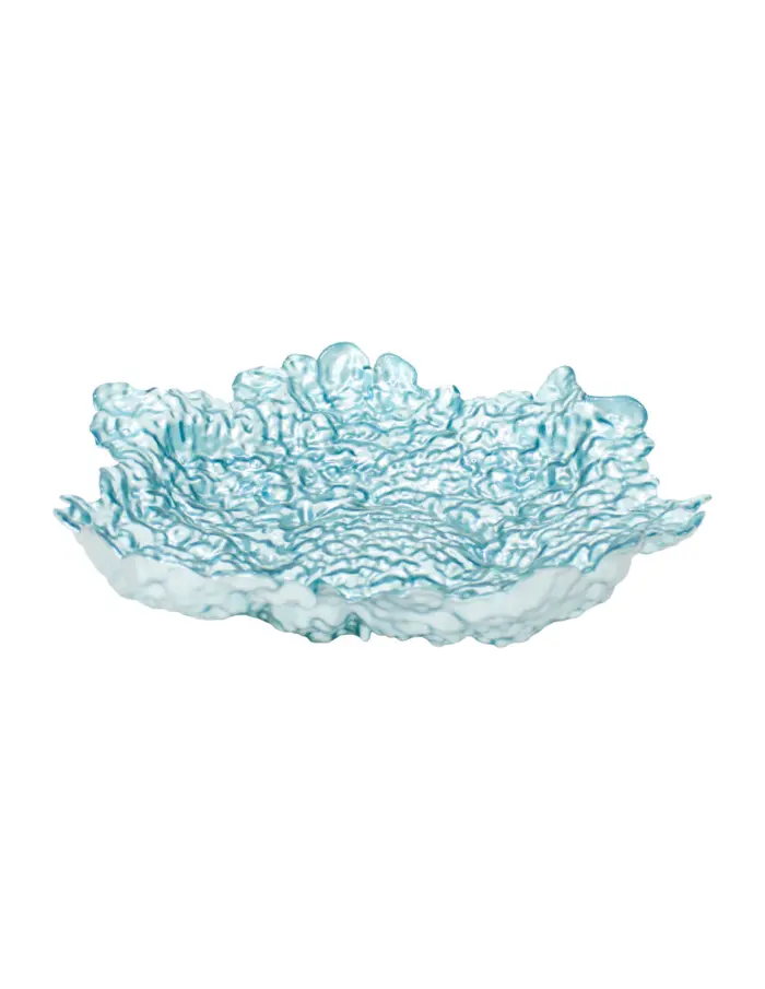 Bowl de cristal diseño piedra mineral de 38cm - Image 2