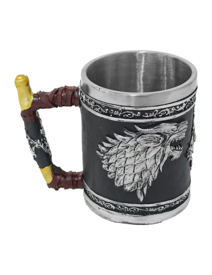 Taza de resina diseño cabeza de dragón de 400ml de 9x13.5x11cm - Image 2