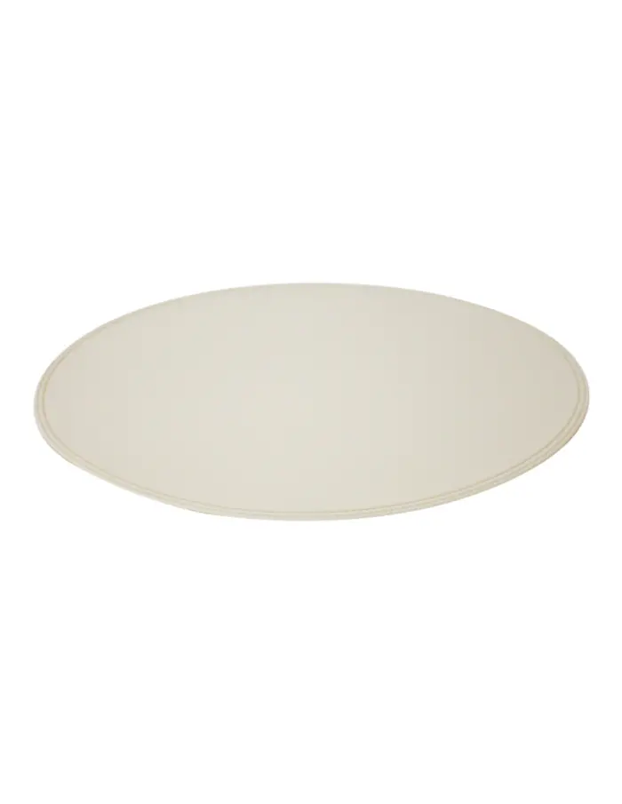 Mantel de plastico crema de 38x38x0.1cm - Image 2