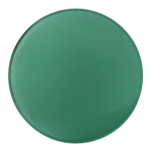 Mantel de plastico verde de 38x38x0.1cm