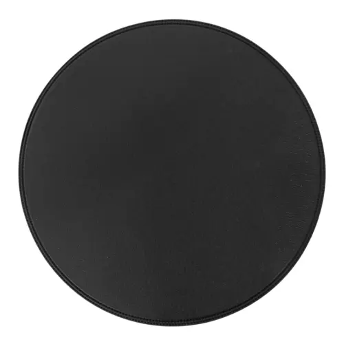 Mantel de plastico negro de 38x38x0.1cm