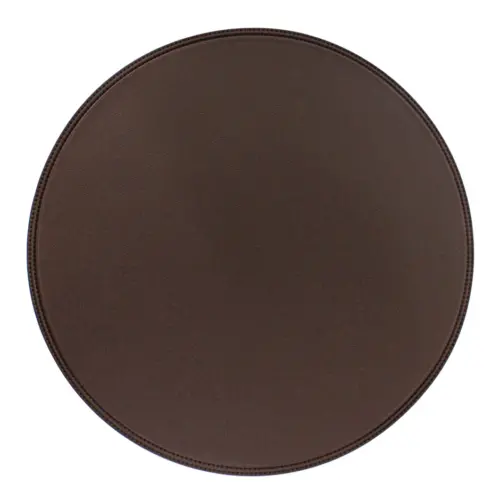 Mantel de plastico cafe de 38x38x0.1cm