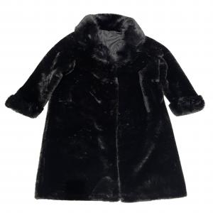 Abrigo de invierno negro de 56x110x0.1cm