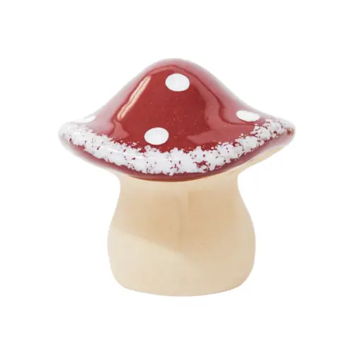 Seta de porcelana roja de 10.5×10.5×10.5cm