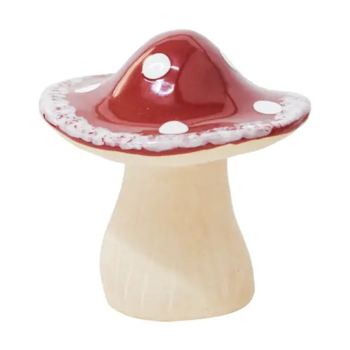 Seta de porcelana roja de 12.2×12.2×12.8cm