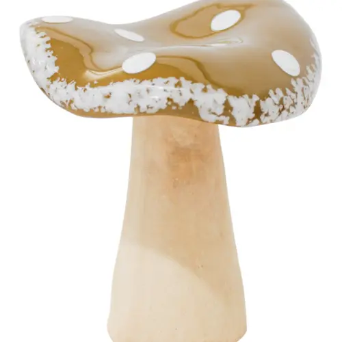 Seta de porcelana cafe de 13x12x15cm