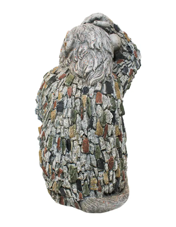 Chimpancé de poliresina de 31x26.5x49.2cm - Image 3