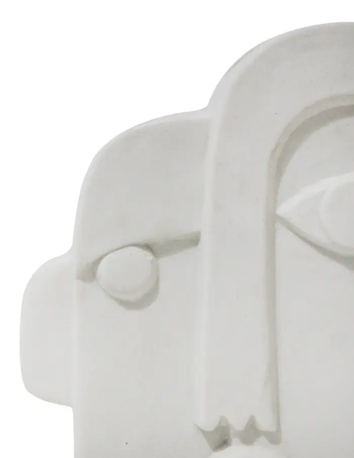 Rostro de porcelana de 16.5x5.3x19.1cm - Image 3