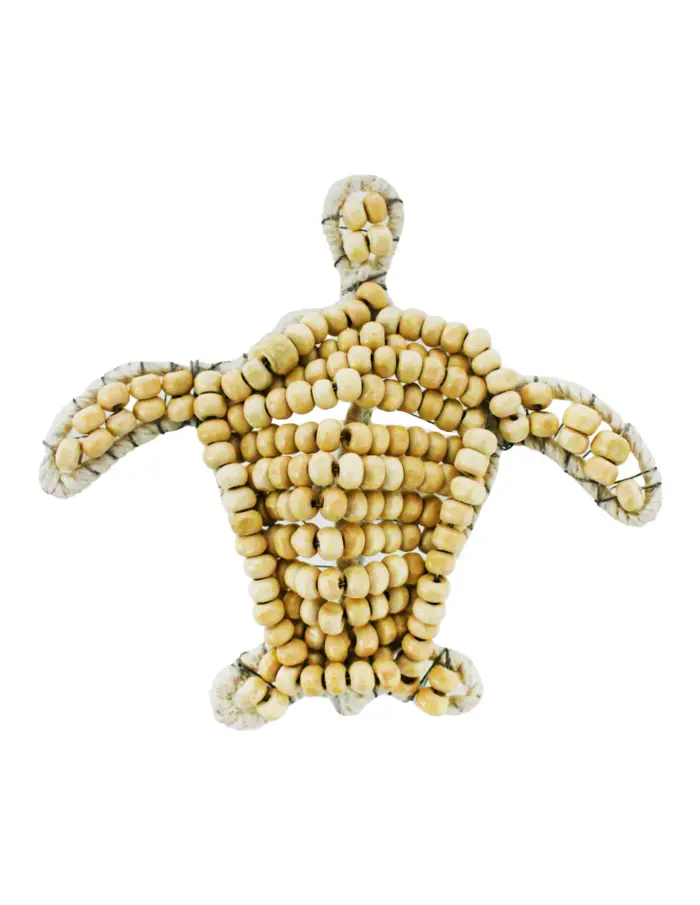Juego de 4 servilleteros diseño tortuga natural de 8x4cm - Image 3