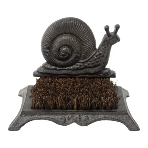 Cepillo de hierro antiguo diseño caracol