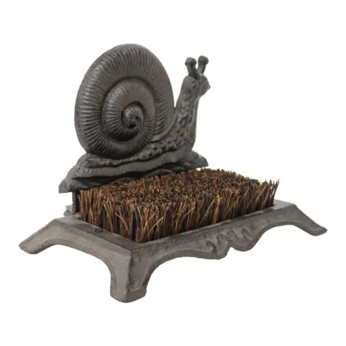 Cepillo de hierro antiguo diseño caracol