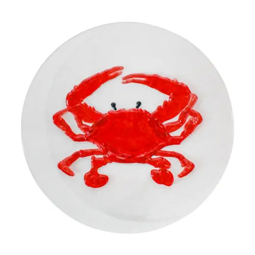 Plato de acrilico diseño