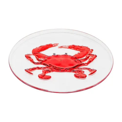 Plato de acrilico diseño
