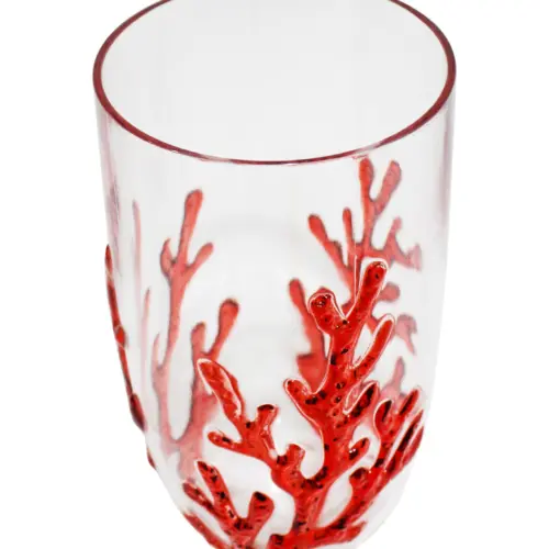 Vaso de acrilico diseño