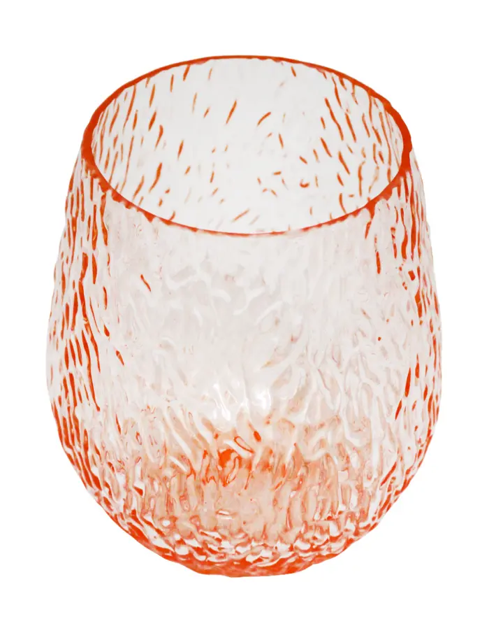 Vaso de acrilico naranja - Image 2