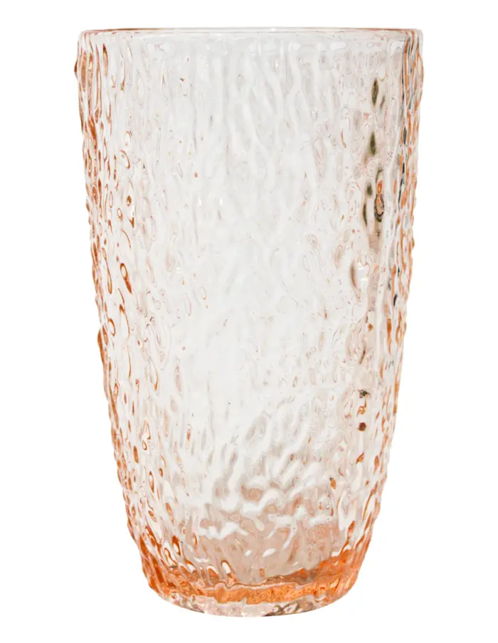 Vaso acrilico naranja craquelado - Image 2