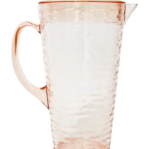 Jarra de acrilico naranja