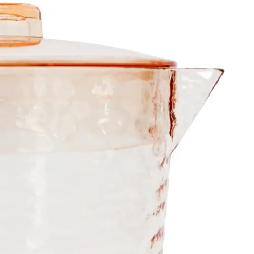 Jarra de acrilico naranja