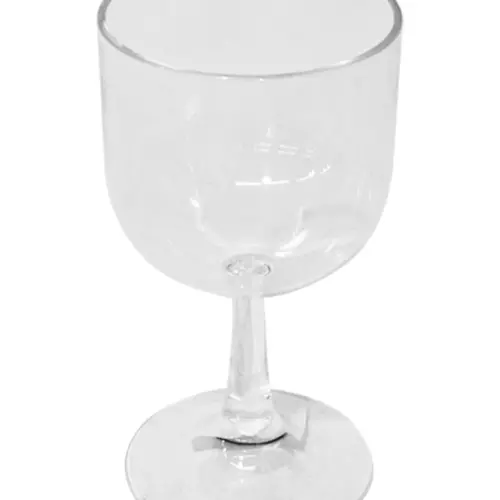 Copa de acrilico transparente