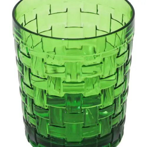 Vaso de acrilico verde