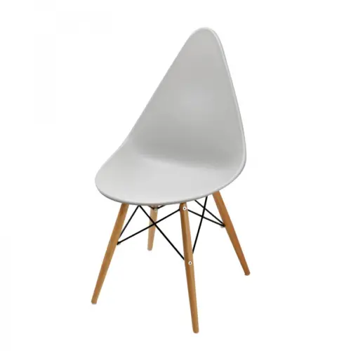 Silla estilo moderno gris