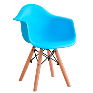 Silla infantil de plástico