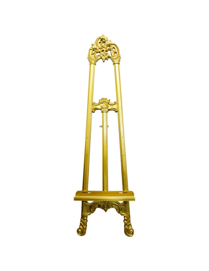 Caballete de plástico de dorado de 49x145x0.1cm - Image 2