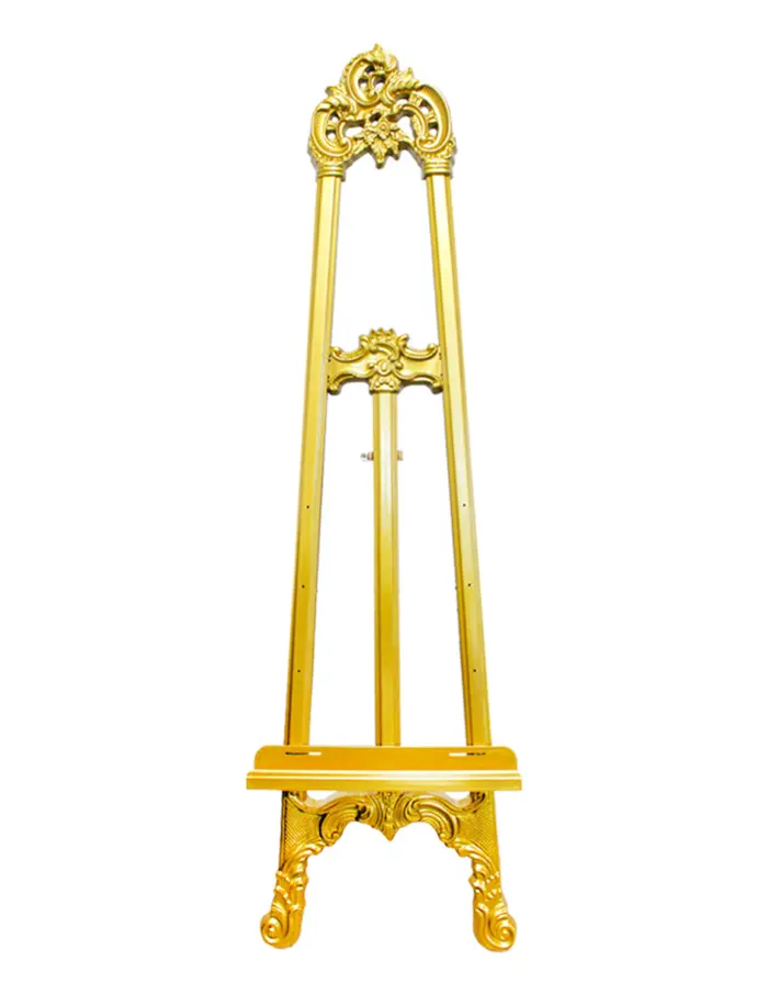 Caballete de plástico de dorado de 49x175x0.1cm - Image 2