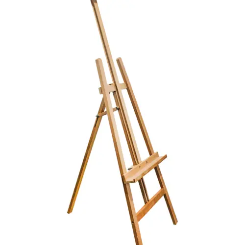 Caballete de madera de 57x160x0.1cm